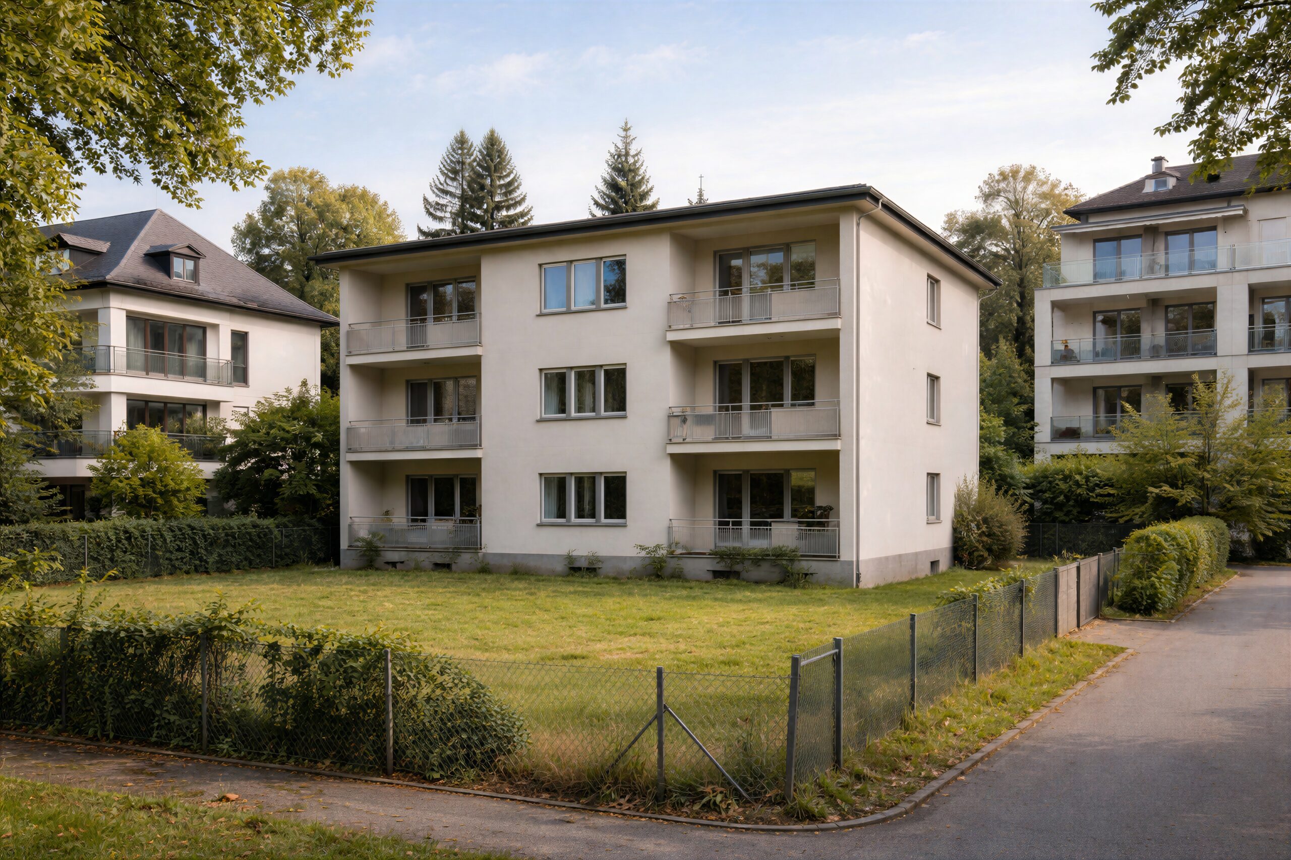 Grundstück vor Verkauf​